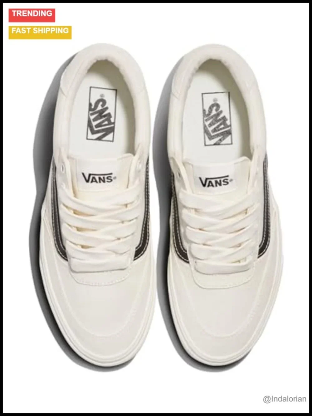 Low-Top Canvas Suede Skate Sneakers Padded Collar Rubber Waffle Outsole Men's